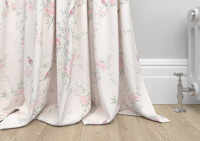 Shabby Chic by Rachel Ashwell Bird Chinoiserie, Blossom - Made to Measure Curtains - Image 6